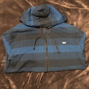 Vans zip up hoodie